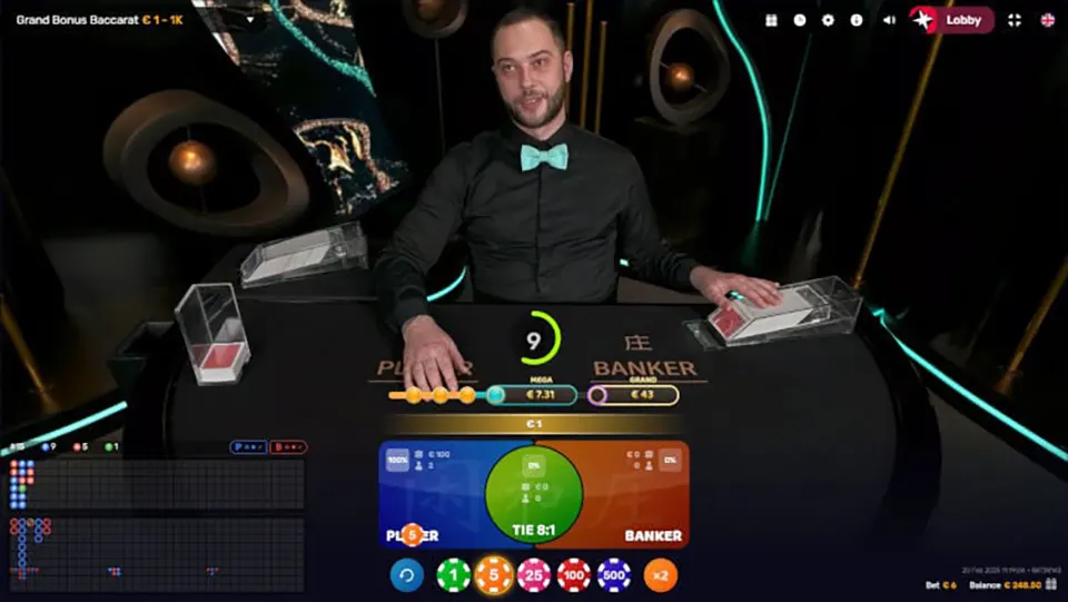 cashback baccarat
