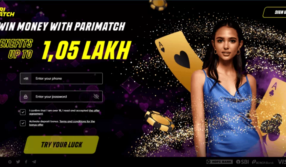 Parimatch casino bonus