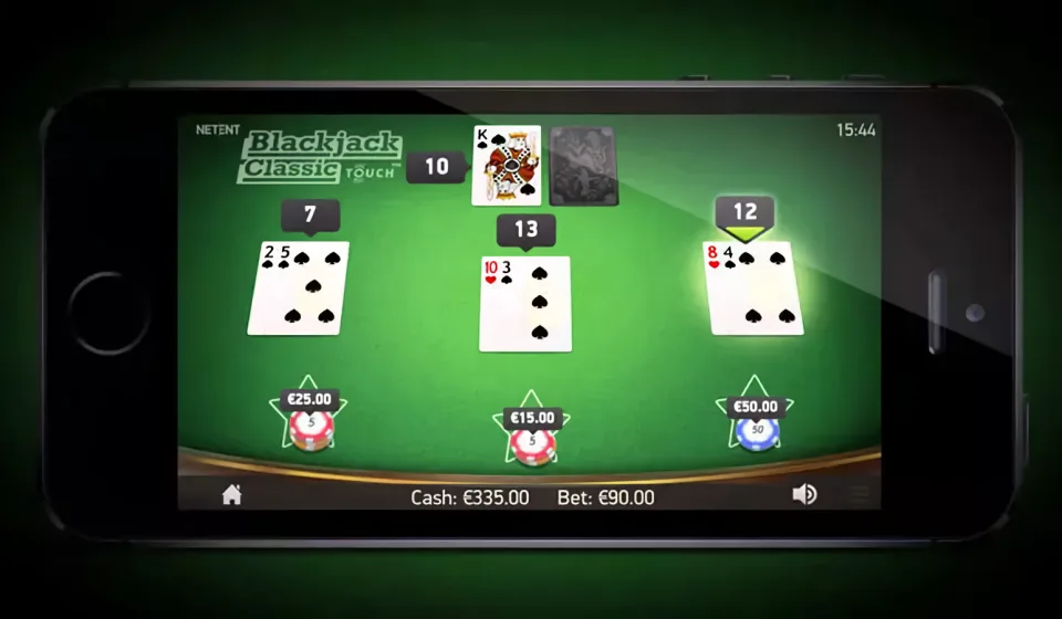 Mobile blackjack tips 1